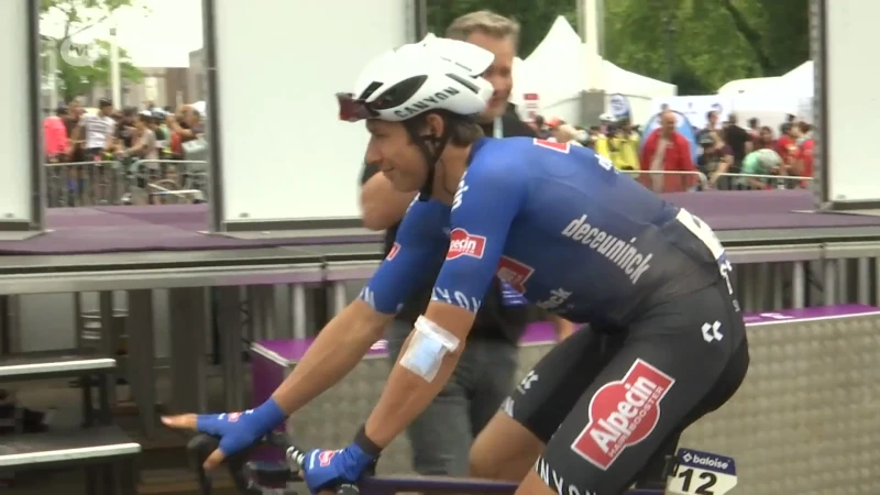 Jasper Philipsen klaar voor de Tour en droomt van de groene trui