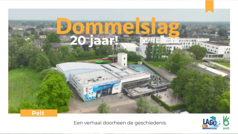 Zwemcomplex LAGO Pelt Dommelslag viert twintigste verjaardag