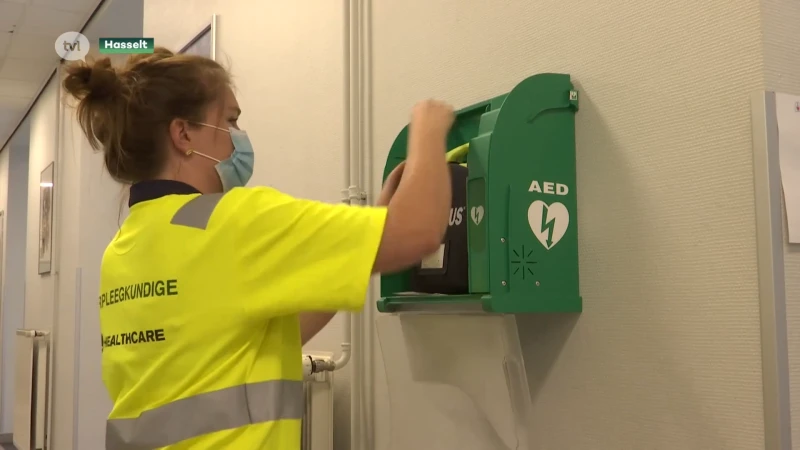 Hasselt steunt aankoop van publiek toegankelijke AED-toestellen bij bedrijven