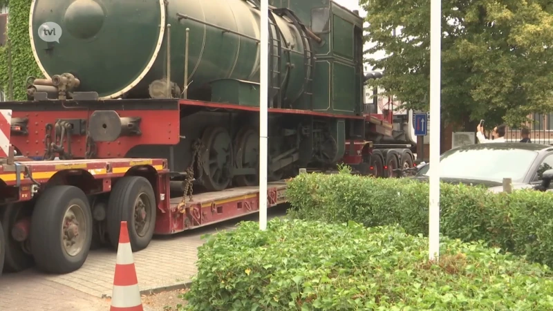 Oude locomotief keert terug naar mijnsite Beringen