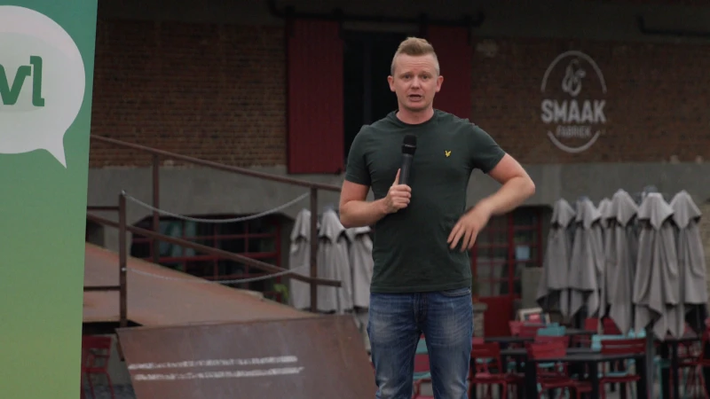 De TVL Vertellingen in Borgloon met comedian Jeroen Verdick