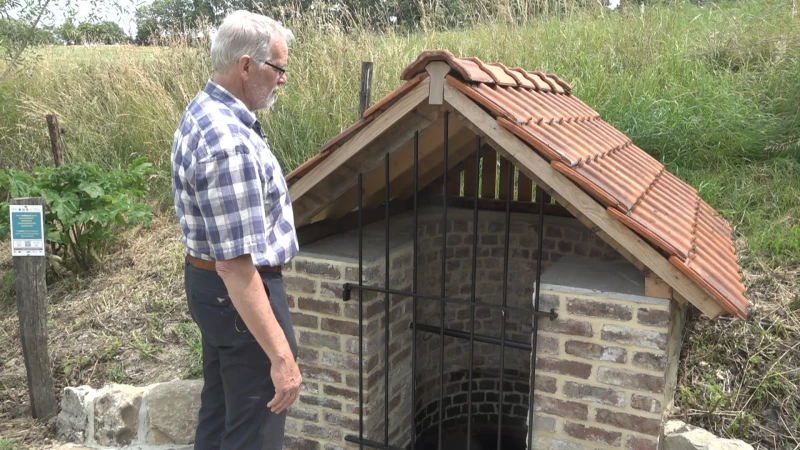 Voeren herstelt historische waterput Mabrouck