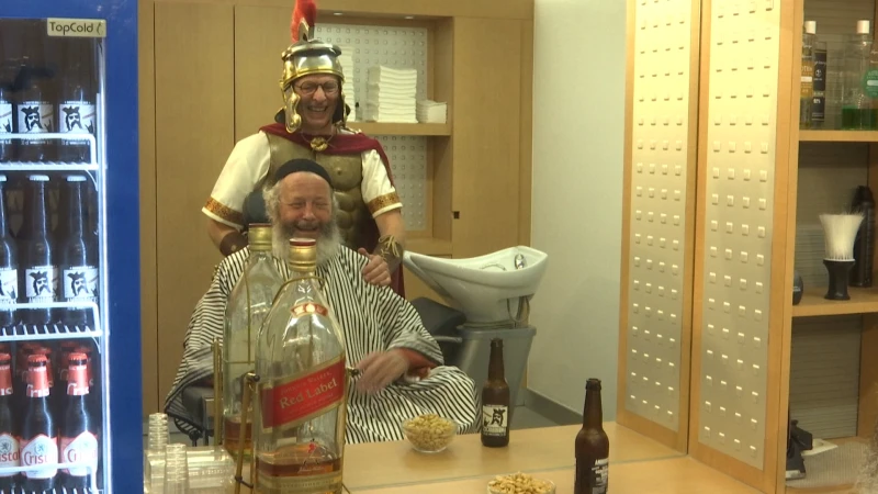 Maanden voor gespaard, maar om middernacht gaan ze er onverbiddelijk vanaf: de baarden van de Kroningsfeesten