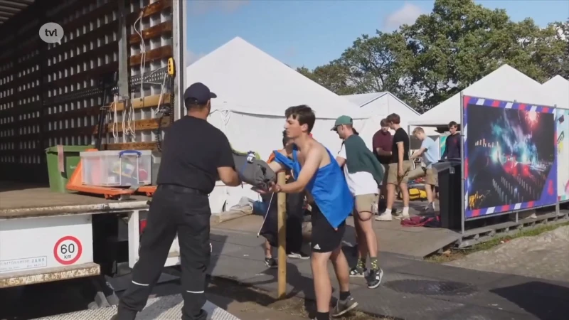 Pukkelpop vangt chiro op nadat kampplaats onder water liep