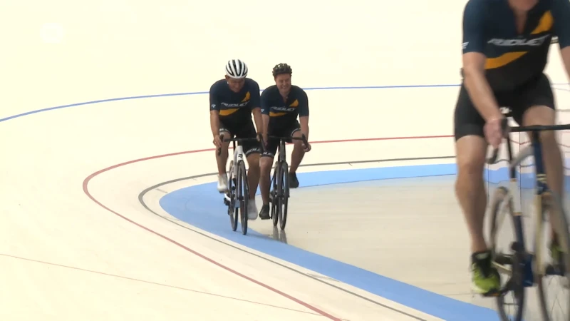 Velodroom Circuit Zolder in 2026 decor WK baanwielrennen voor junioren