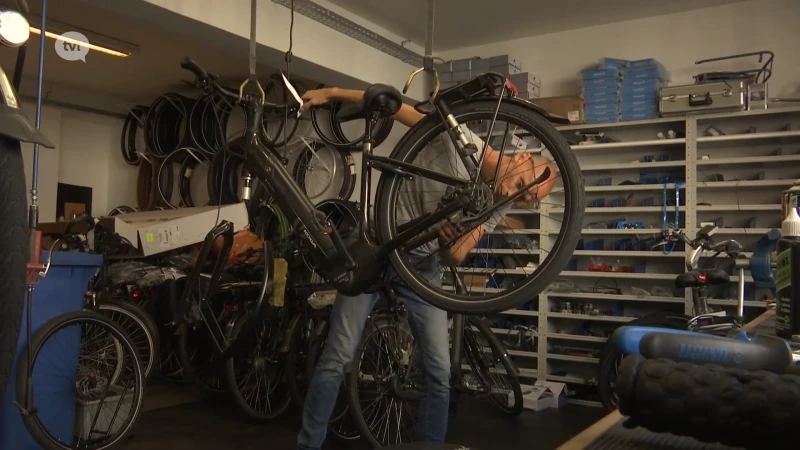 Elektrische fiets maakt wachtrij voor onderhoud langer