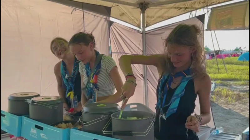 Limburgse scouts op Wereldjamboree Zuid-Korea vertrekken niet ondanks moeilijke omstandigheden