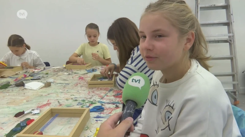 Bricol'art maakt kinderen vertrouwd met kunst in Z33