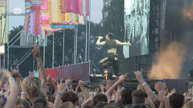 Uitgelaten sfeer op tweede dag Pukkelpop