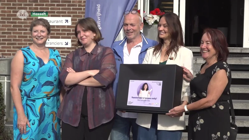 Hasselt biedt gratis menstruatieproducten aan in middelbare scholen