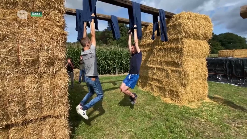 Jo Brouns laat zijn sportieve kant zien op wedstrijd Held van 't Veld in Bree