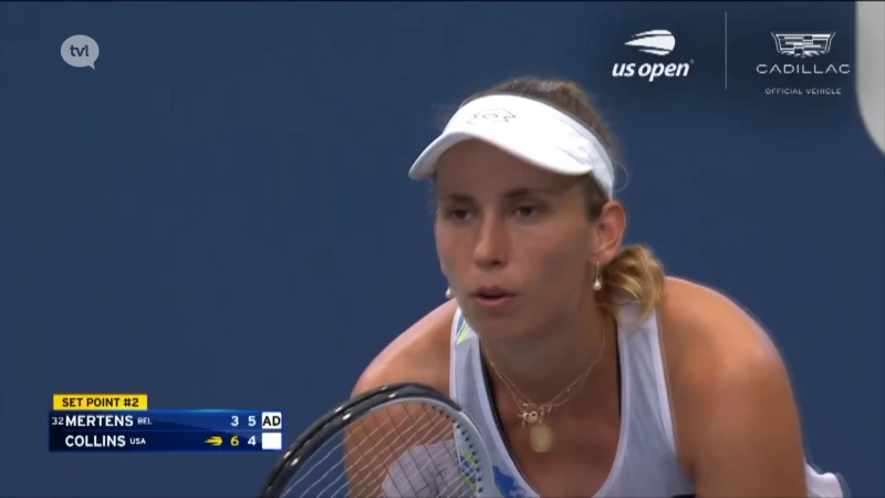 Elise Mertens overleeft twee matchballen en staat in derde ronde