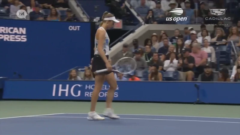Elise Mertens kan niet stunten tegen Coco Gauff op US Open
