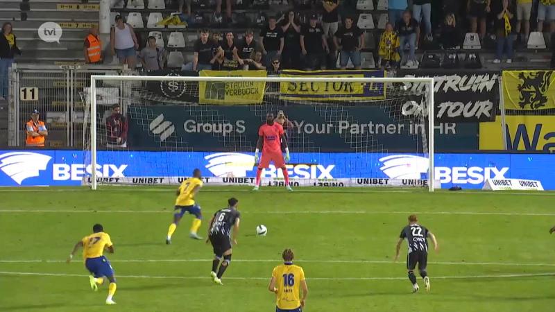 STVV sleept gelijkspel uit de brand tegen Charleroi