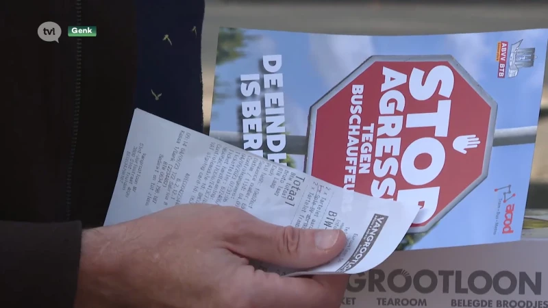 Vakbonden protesteren tegen geweld op buschauffeurs