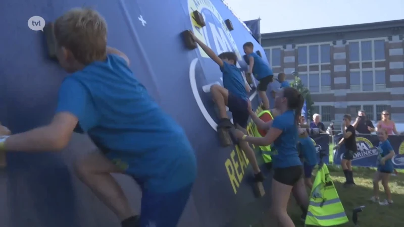 Ruim 3.000 sportievelingen trotseren hitte tijdens Spartacus Thor in Genk