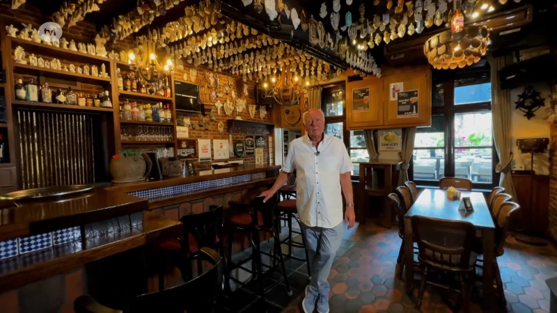 3500 wijwatervaatjes in Café Vagant