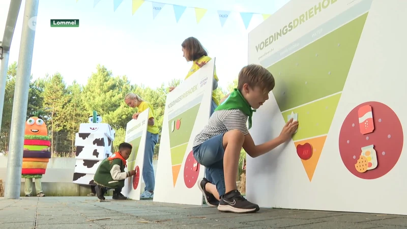 Lommelse klas trapt campagne af om leerlingen gezonde eetgewoontes bij te brengen