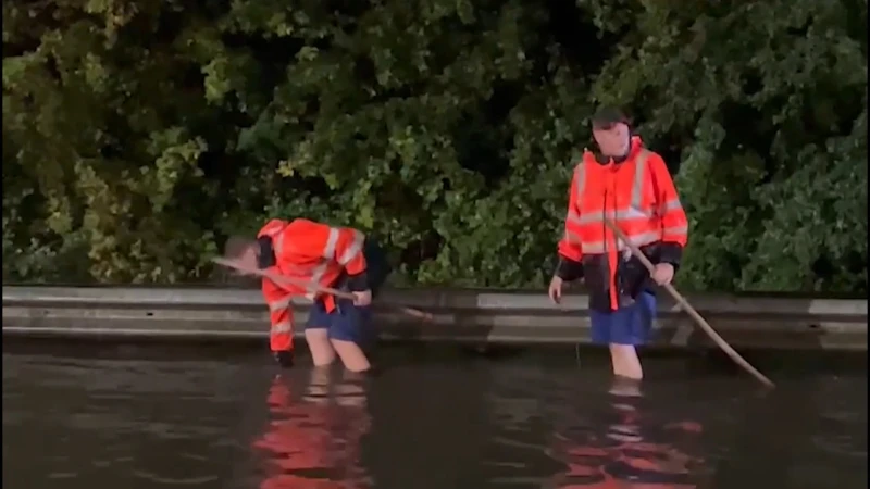 Wolkbreuk zorgt voor veel overlast in Lanaken: huizen en bibliotheek lopen onder water