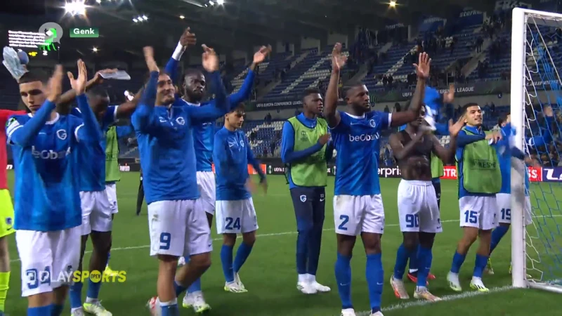 Paal houdt Racing Genk van overwinning tegen Fiorentina