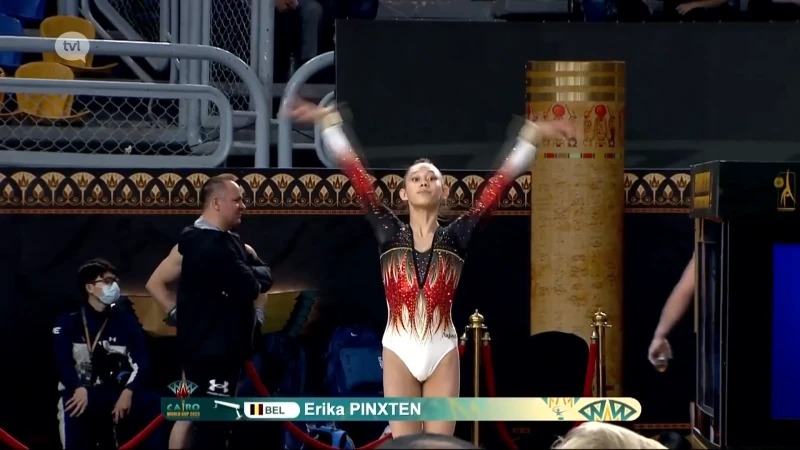 Hasseltse Erika Pinxten geselecteerd voor eerste WK turnen