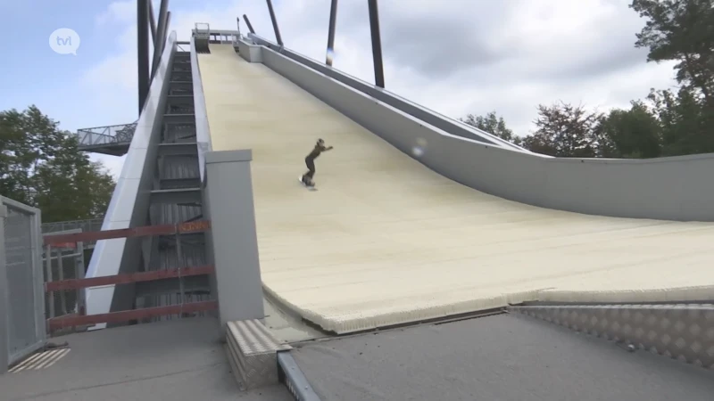 Freestyle ski en snowboard in Genk