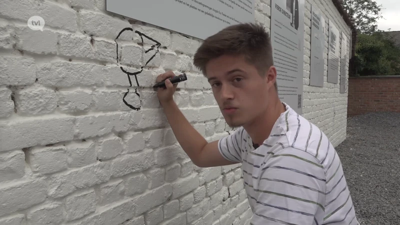 Halense student ontwerpt geschiedenismuur in Voeren