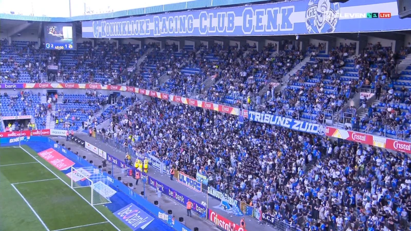 Racing Genk en Westerlo delen de punten na tumultueuze wedstrijd