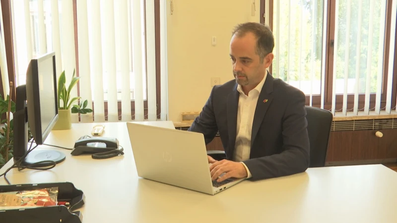 Eerste werkdag voor nieuwe burgemeester Hamont-Achel