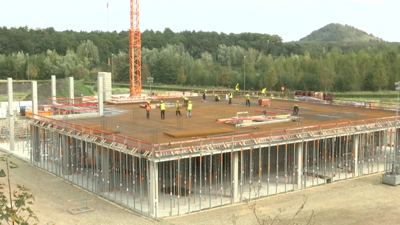 Nieuwe veiligheidscampus volop in aanbouw