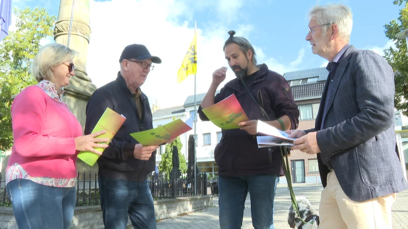 Mars tegen de fusie in Tongeren voor aanvang van historische gemeenteraad