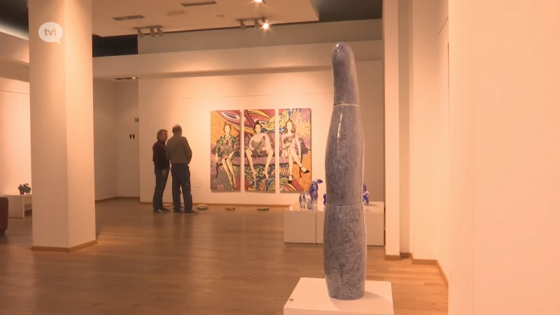 Kunstenaarskoppel Tony en Andreas houden na 25 jaar weer een duo-tentoonstelling in Genk