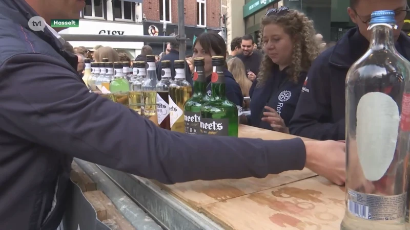 Jeneverfeesten Hasselt: burgemeester Kortessem treedt toe tot de Confrérie