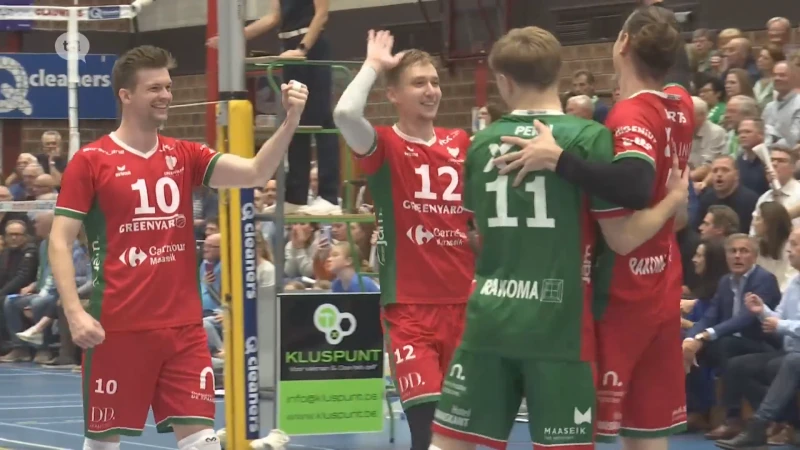 Greenyard Maaseik laat zich niet verrassen door Achel in volleybalderby