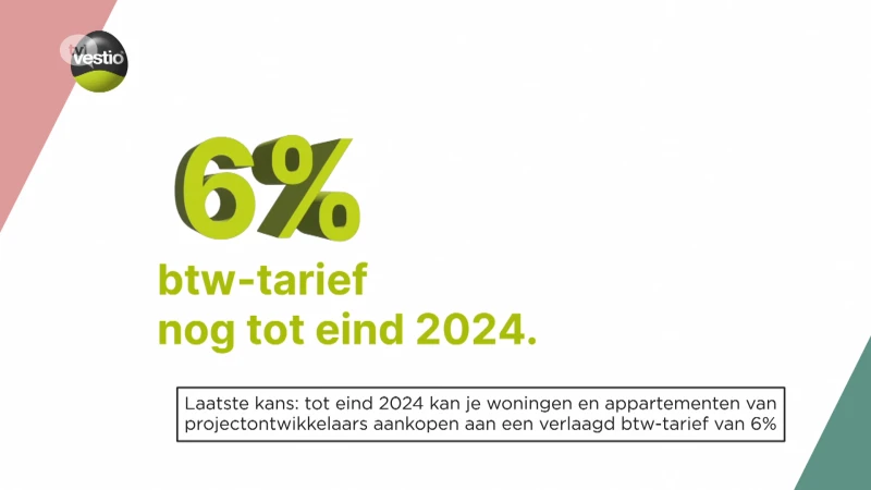 PANCARTETIP: Vestio - Nieuwbouw aan 6%