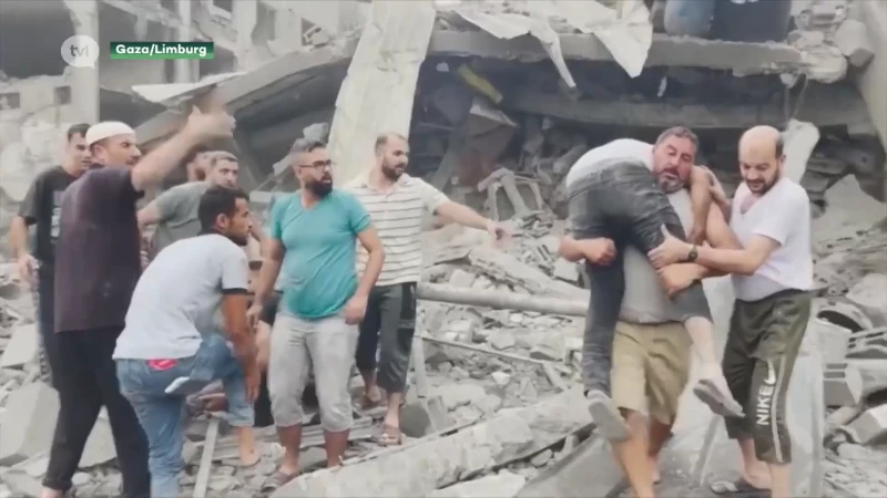 Limburgse Palestijnen schreeuwen om hulp voor Gaza