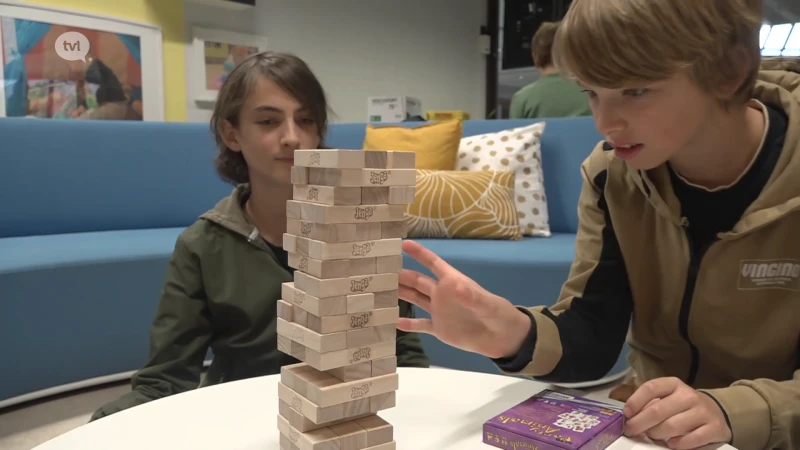 Peer opent spel-o-theek