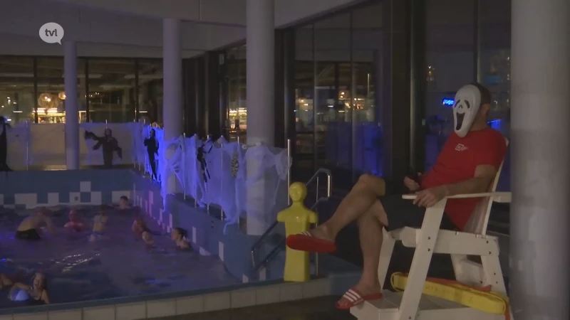 Halloweenzwemmen in Hasselt