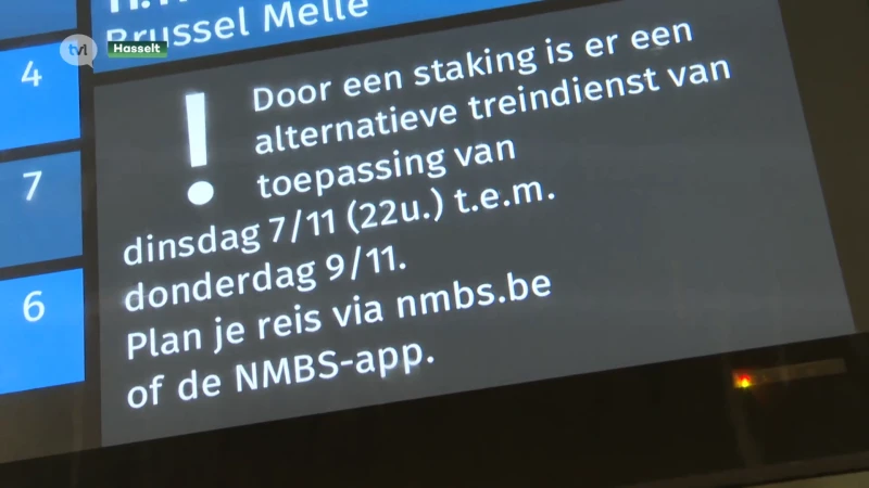 Vanavond start 48-urenstaking bij het spoor: protest tegen tekort aan personeel en treinen