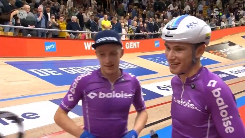 Robbe Ghys voor vierde editie op rij de beste in Zesdaagse van Gent