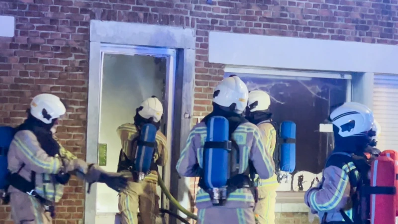 Leegstaande woning brandt uit in Riemst