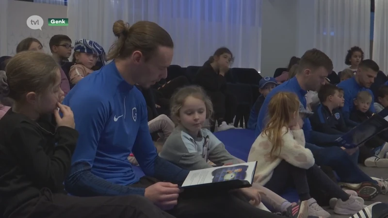 Racing Genk lanceert eigen voorleesboek: spelers lezen het voor aan jonge supporters
