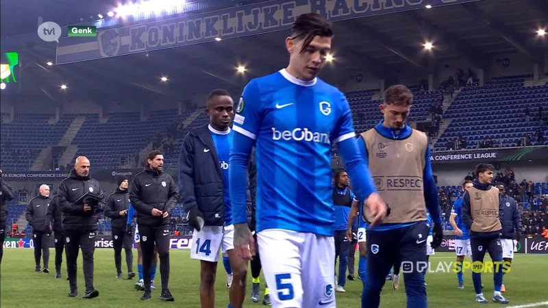Racing Genk Europees uitgeschakeld ondanks overwinning in slotwedstrijd