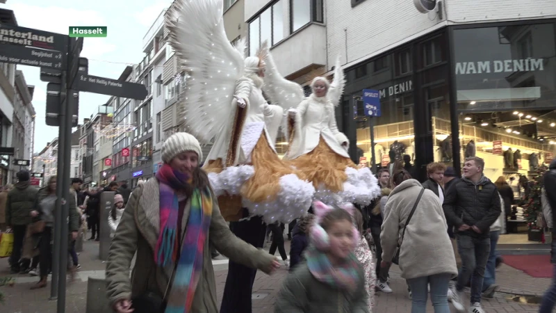 Drukte in Limburgse winkelstraten: heel wat mensen nog op zoek naar kerstcadeaus
