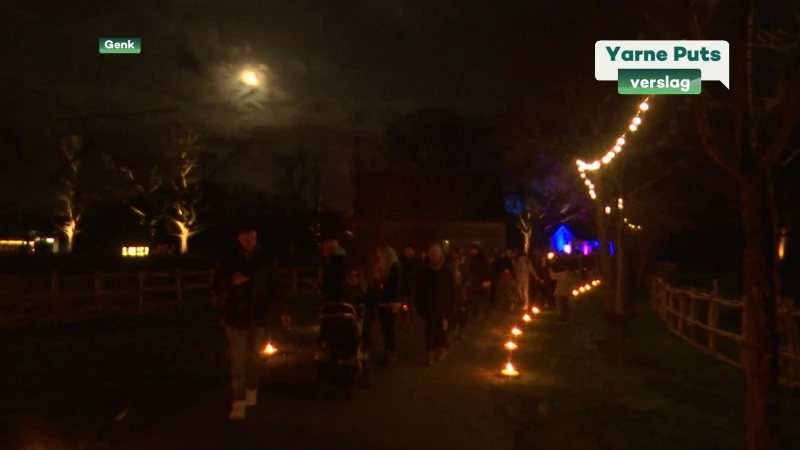 Recordaantal bezoekers op startavond Winterlicht Bokrijk