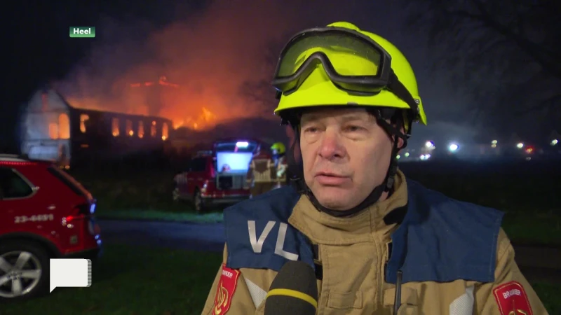 Kloosterkasteel gaat in vlammen op in de grensstreek