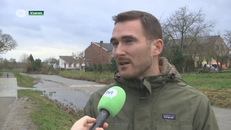 Geen wateroverlast in Moelingen ondanks stijgende Berwijn