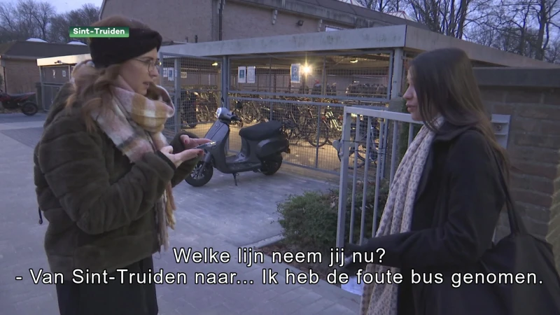 Bijna alle leerlingen van Atheneum in Sint-Truiden op tijd met de bus