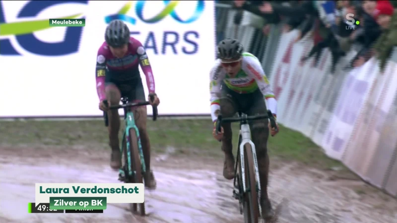 Lommelse Laura Verdonschot knap zilver op BK Veldrijden