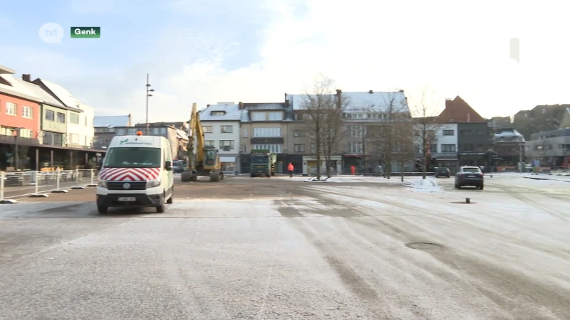 Van gigantisch betonplein naar stadsbos in Genk